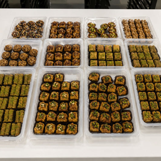 Premium Assorted Baklava & Arabic Sweets Platter