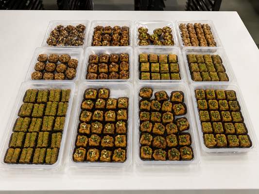 Premium Assorted Baklava & Arabic Sweets Platter