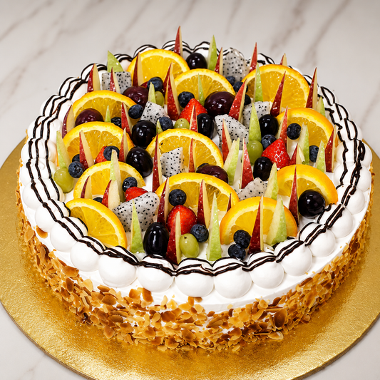 Premium Fresh Fruit Cake