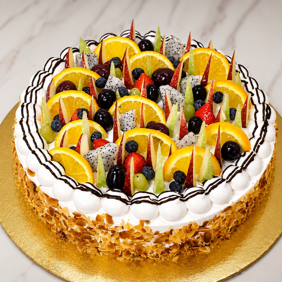 Premium Fresh Fruit Cake