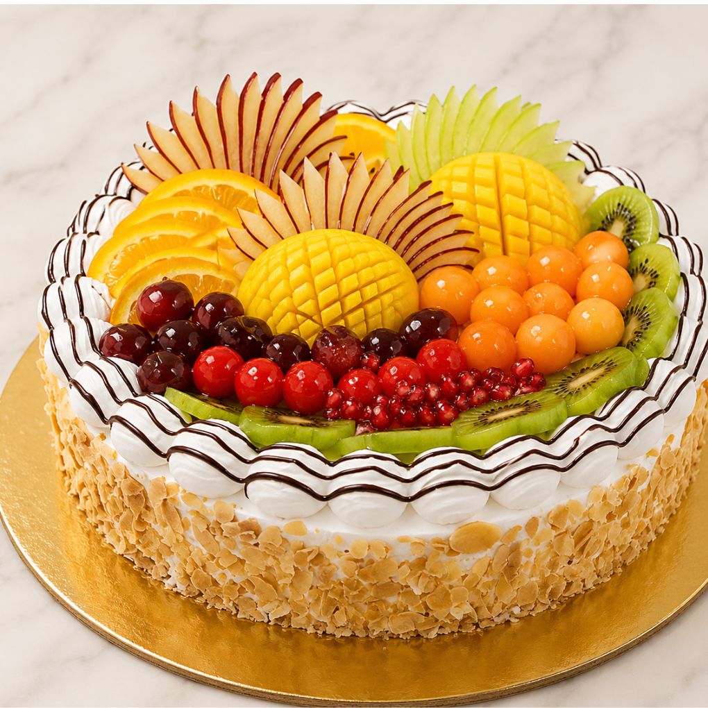 Yellow Rose Drip Tier Cake