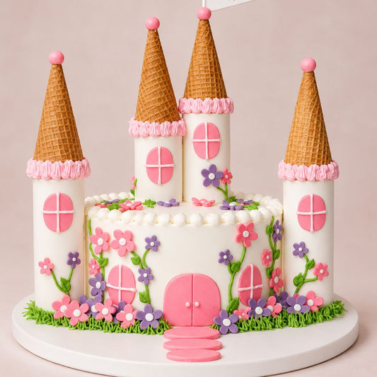Princess Castle Cake