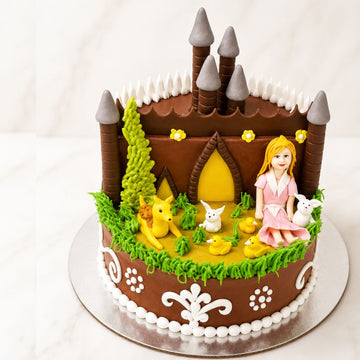 Princess Castle Fantasy Cake 1