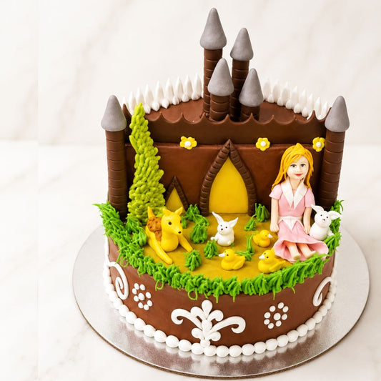 Princess Castle Fantasy Cake 1