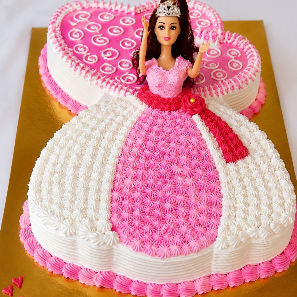 Princess Doll Dress Cake