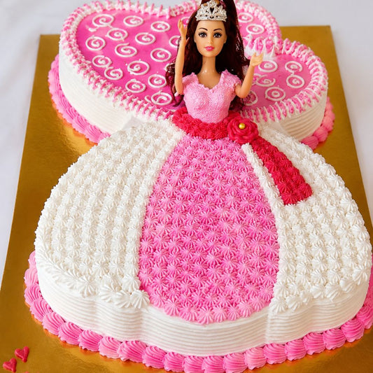 Princess Doll Dress Cake