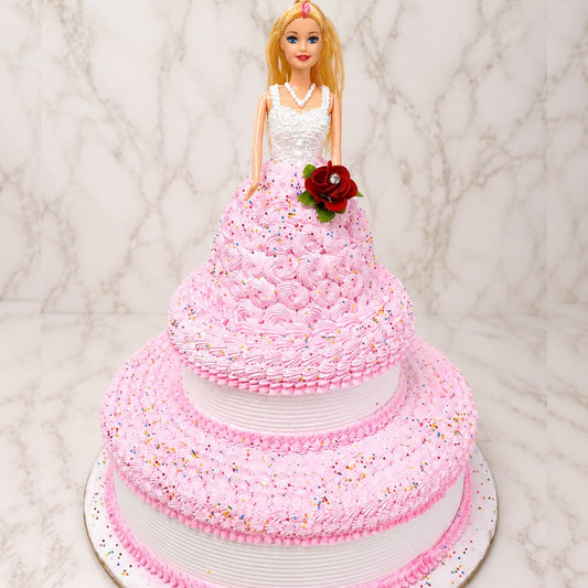 Princess Doll Dress Cake 2
