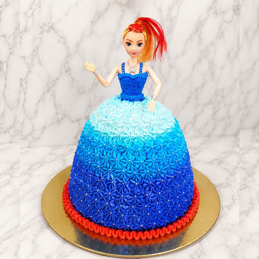 Princess Doll Dress Cake 3
