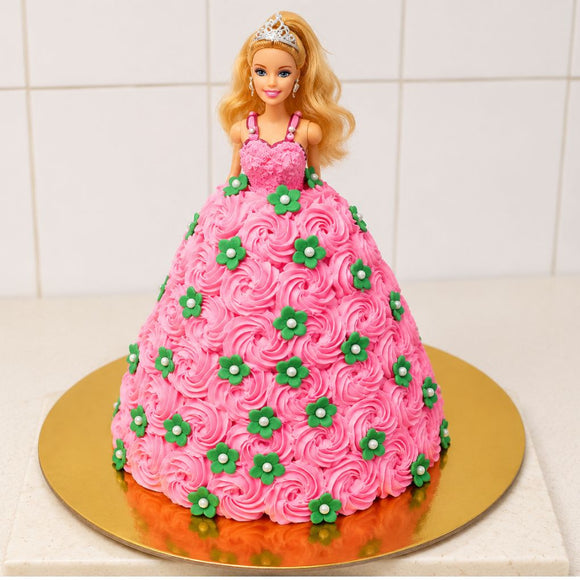 Princess Doll Dress Cake