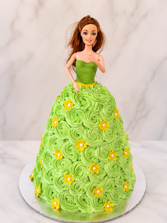 Princess Doll Dress Cake 1