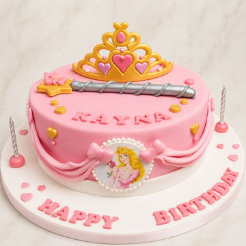 Princess Fantasy Birthday Cake