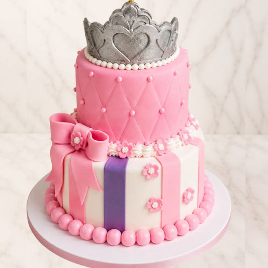 Princess Tiara Celebration Cake