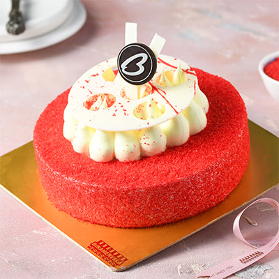 Dry Red Velvet Cake