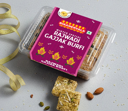 Gajjak Rajwadi Burfi