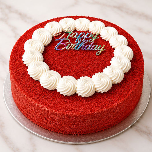 Red Velvet Birthday Classic Cake