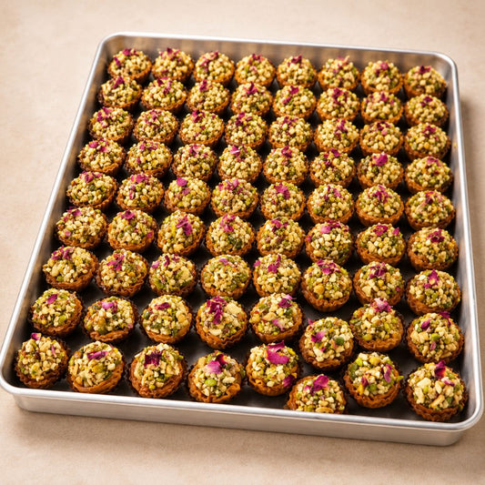 Royal Pistachio Baklava Tartlets