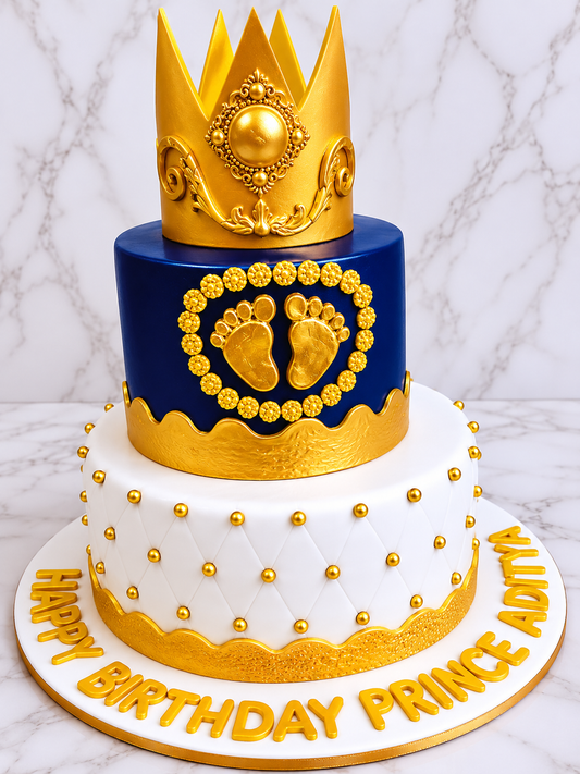 Royal Prince Baby Cake