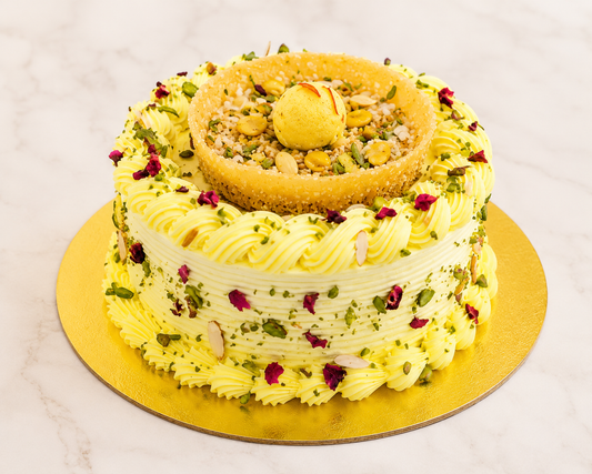 Royal Rasmalai Pistachio Cake