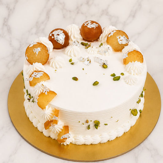 Royal Gulab Jamun Fusion Cake 1