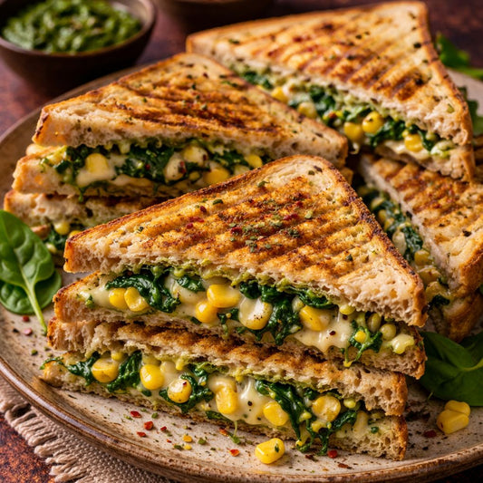 Sandwich Spinach Corn