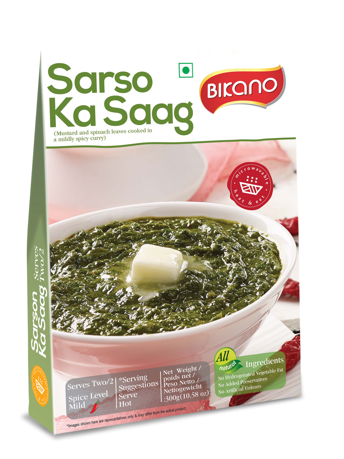 Sarso Da Saag RTE 300g
