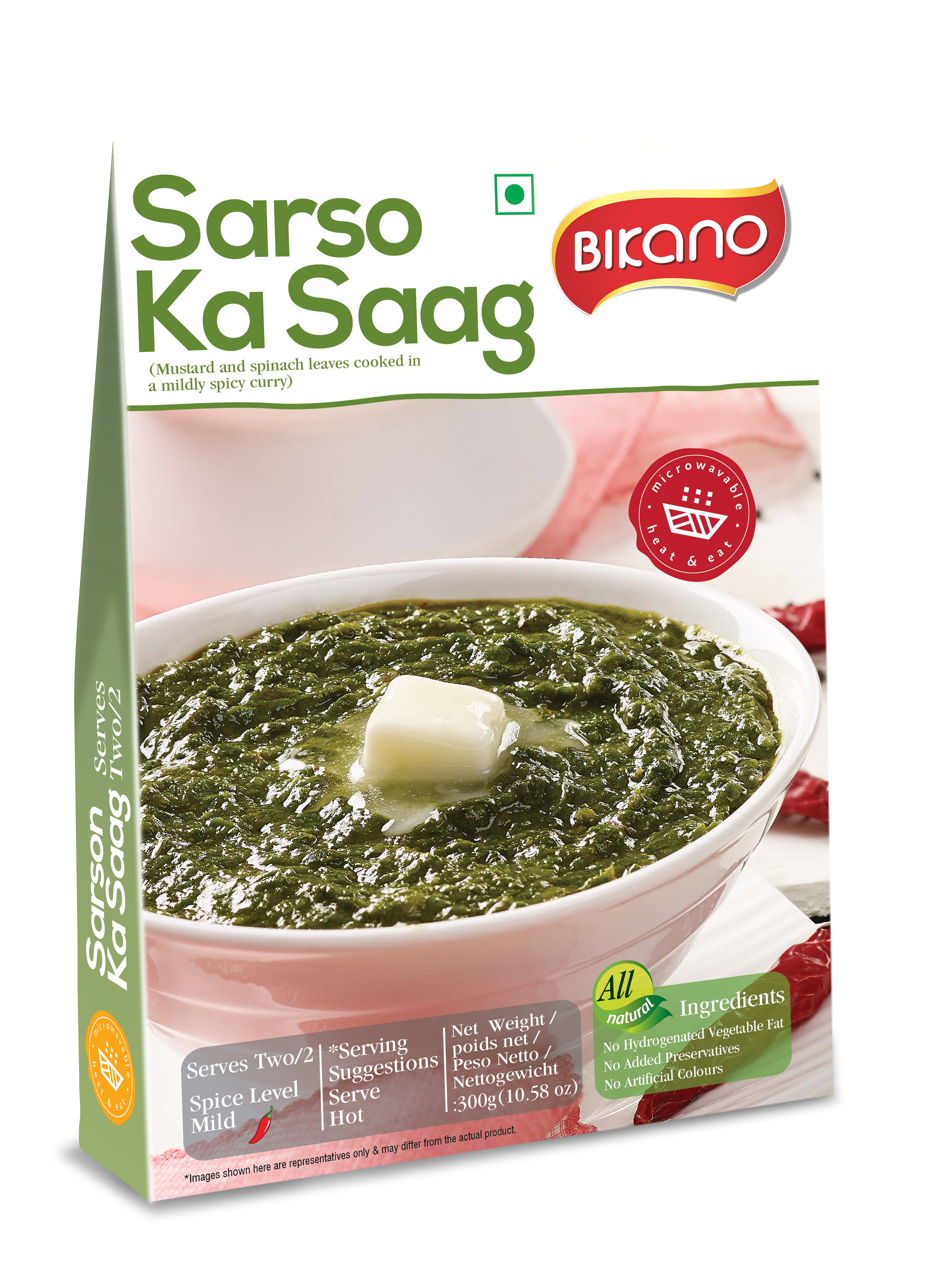 Sarso Da Saag RTE 300g