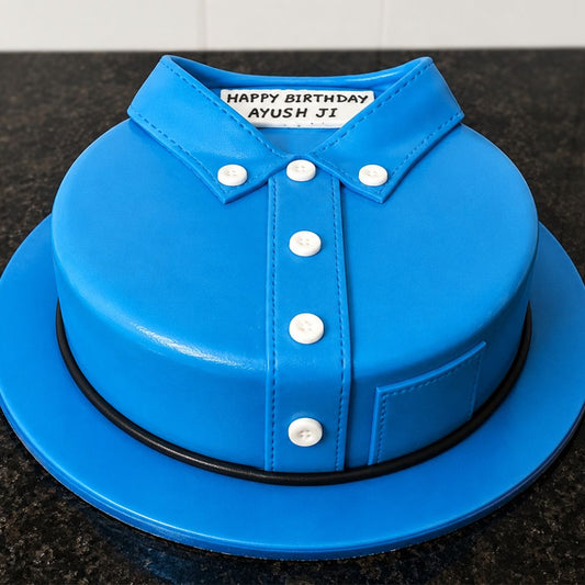 Shirt Theme Birthday Cake