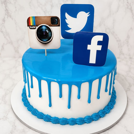 Tears Of Joy Emoji Cake