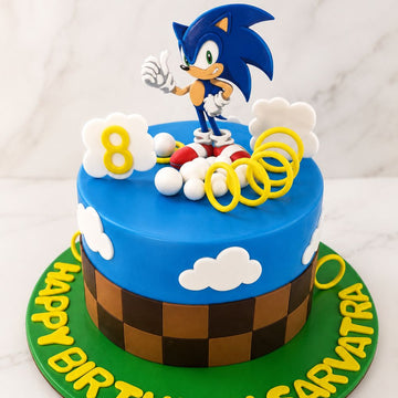 Sonic Adventure Theme Cake