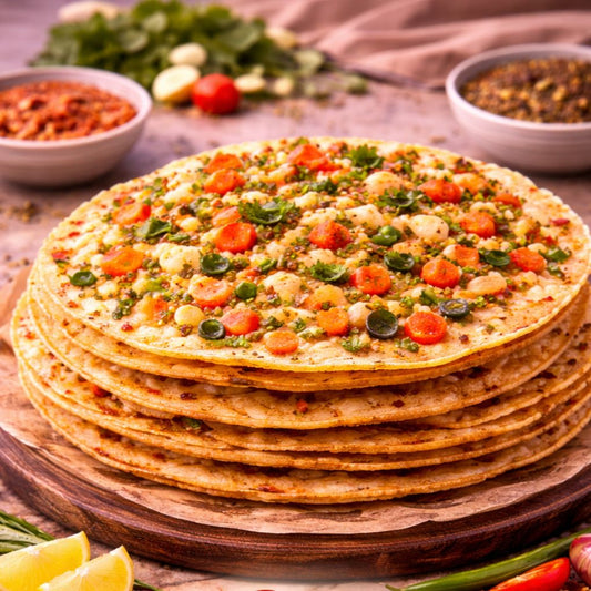 Spicy Roasted Papad