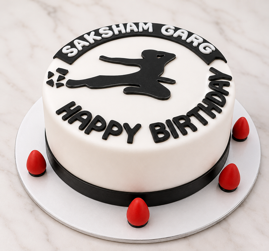 Sports Theme Birthday Cake