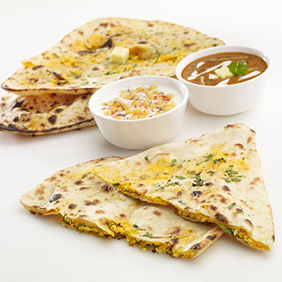 Thali Paneer Naan Dal Raita