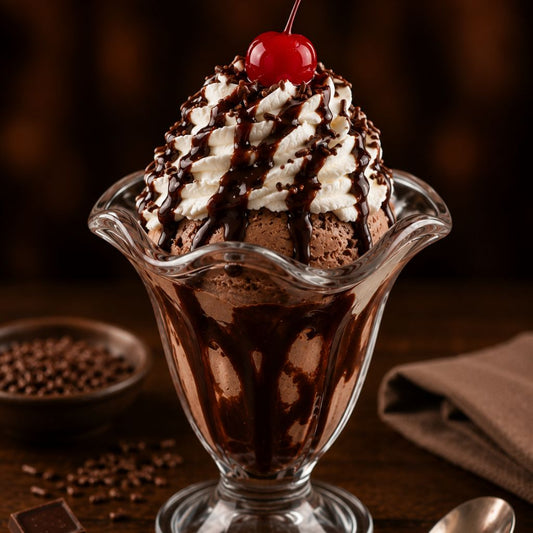 Sundae Single Hot Chocolate Fudge