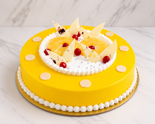 Sunny Pineapple Delight Cake