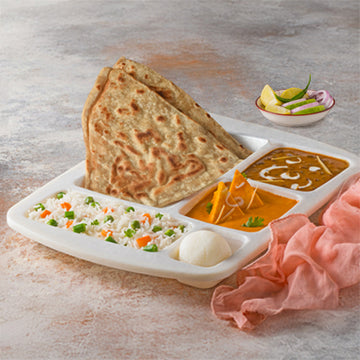 Deluxe Thali With Tawa Parantha