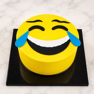 Tears Of Joy Emoji Cake