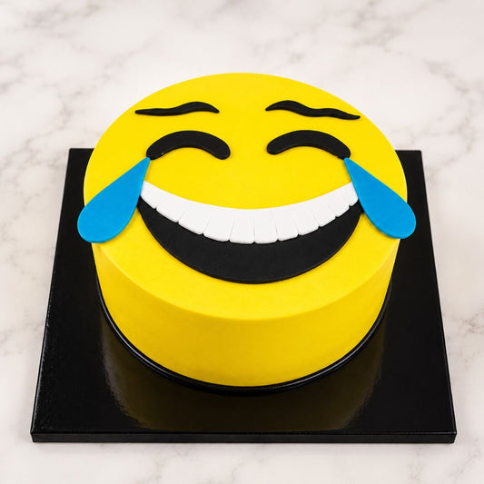 Tears Of Joy Emoji Cake