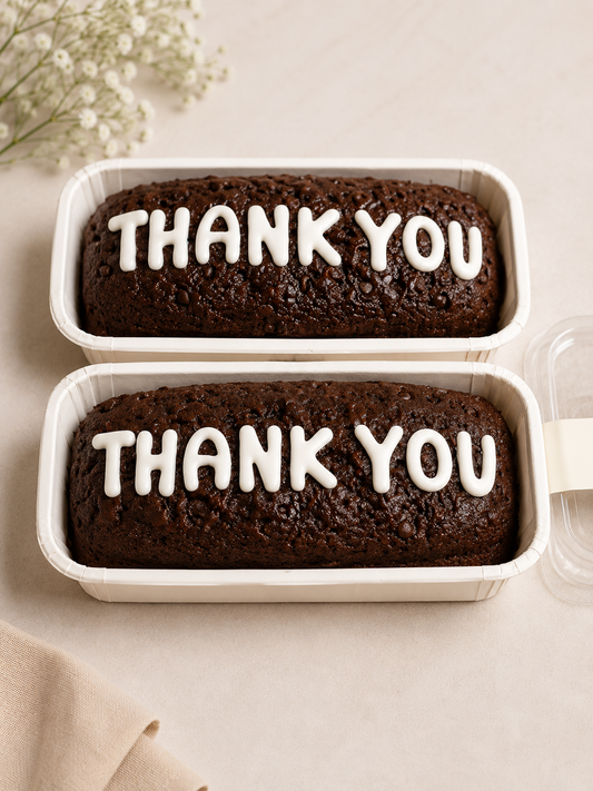 Thank You Chocolate Loaf Cake
