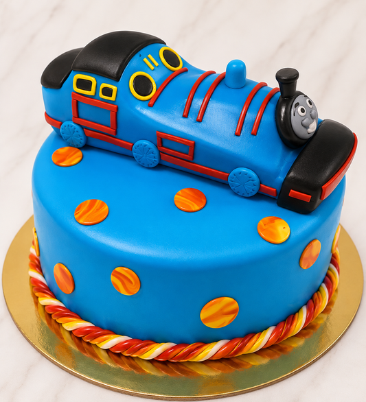 Thomas Train Theme Cake