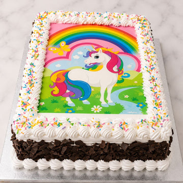 Unicorn Photo Cake