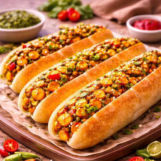 Veg Chilli Paneer Foot Long