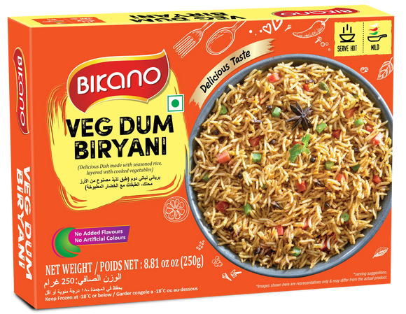 Veg. Biryani Frzn 250g