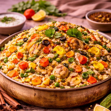 Vegetable Dum Biryani