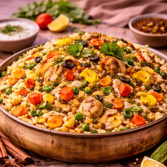 Vegetable Dum Biryani