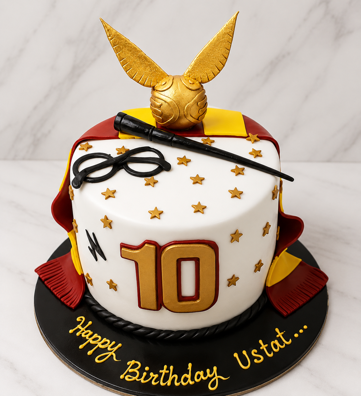 Wizard Theme Birthday Cake