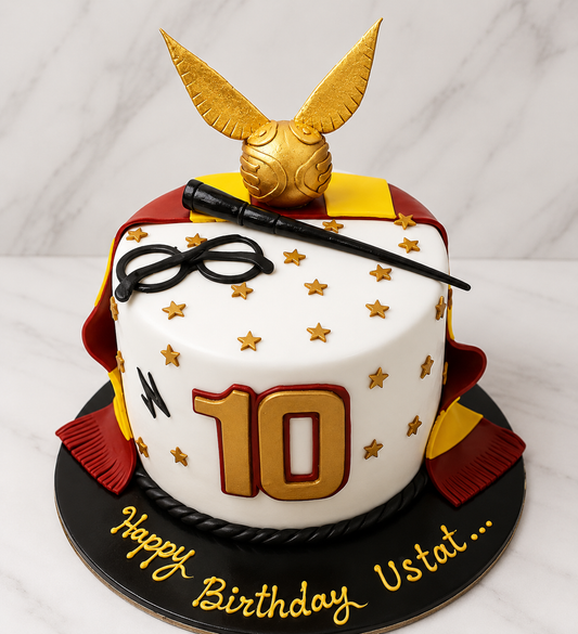 Wizard Theme Birthday Cake