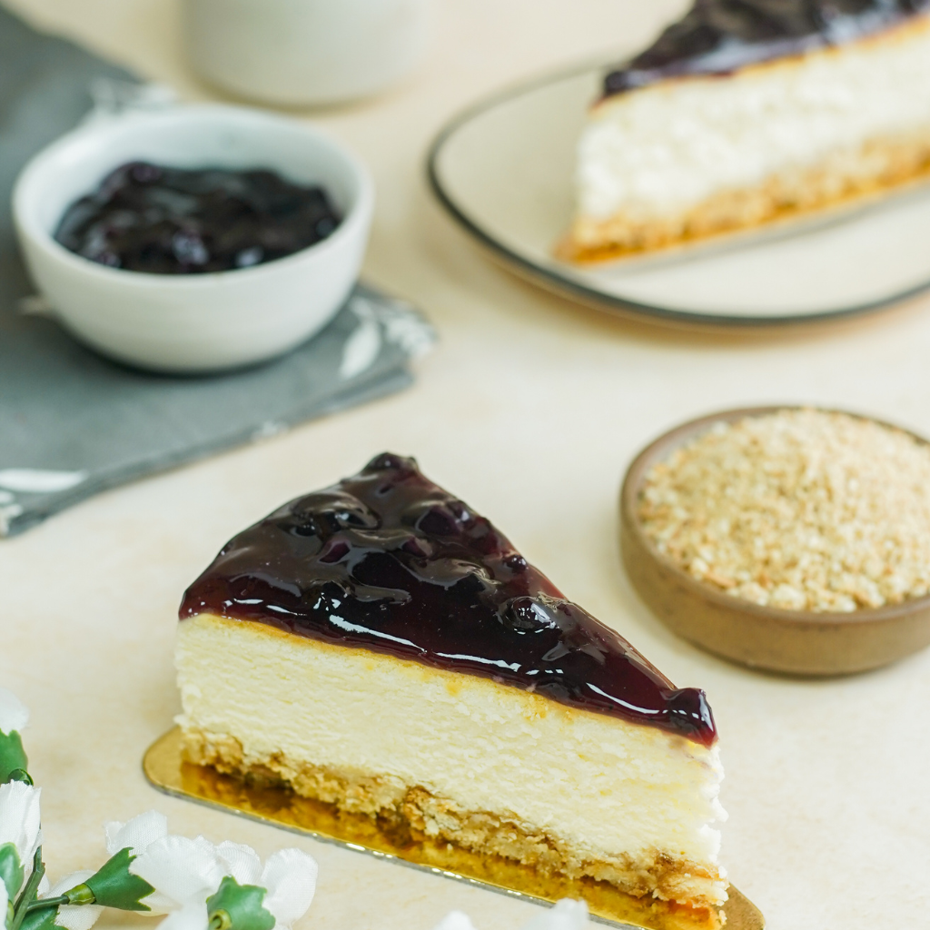 Pastry Blueberry Cheesecake