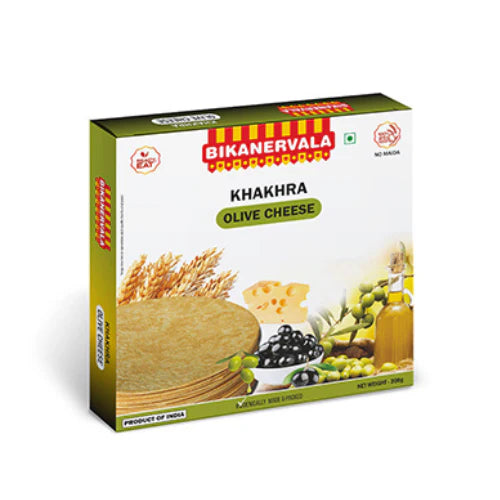 Khakhra Olive Cheese